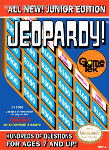 Cover Jeopardy! Junior Edition for NES